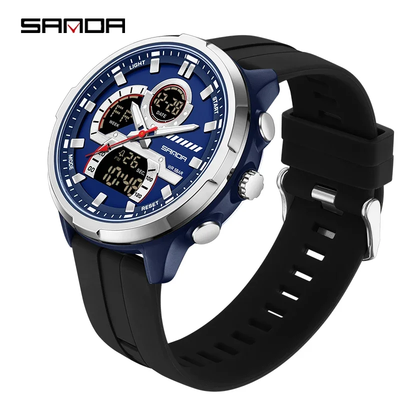 9077 black blue