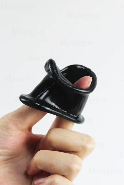 1x Male Scrotum Testicle Squeeze Ring Ball Stretcher Enhancer Soft Silicone  Ring