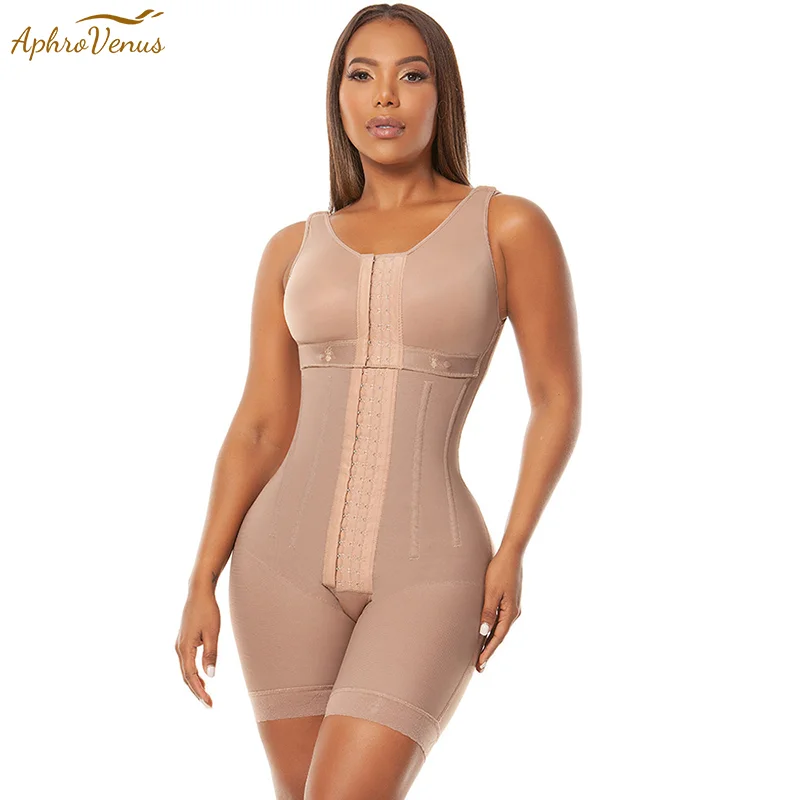 Fajas Colombianas High Compression Slimming Postpartum Full Body Shaper Waist Trainer Post Liposuction Shapewear