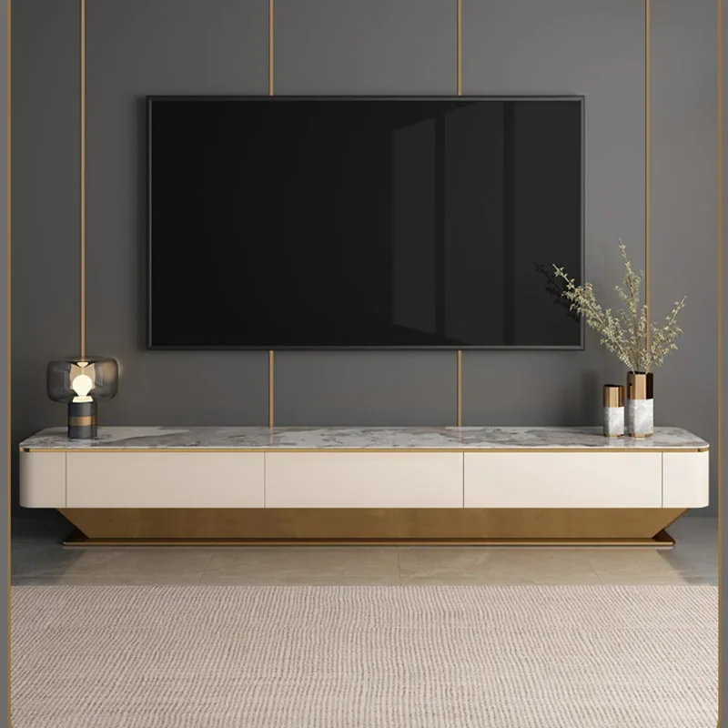 휴대용 벽난로 TV 스탠드, 플로팅 모니터 선반, 럭셔리 유닛 TV 스탠드, 벽걸이 Muebles TV 살롱 극장 가구
