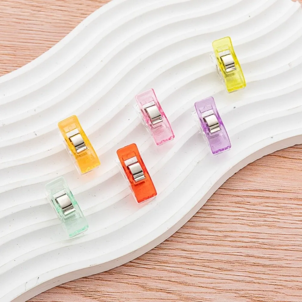 30PCS 플라스틱 바느질 클립 다목적 미끄럼 방지 뜨개질 클립 다양한 색상 미..