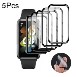 3D Curved Screen Protector, Soft Fiber Anti - Scratch Film for Huawei Band 7 (X5)