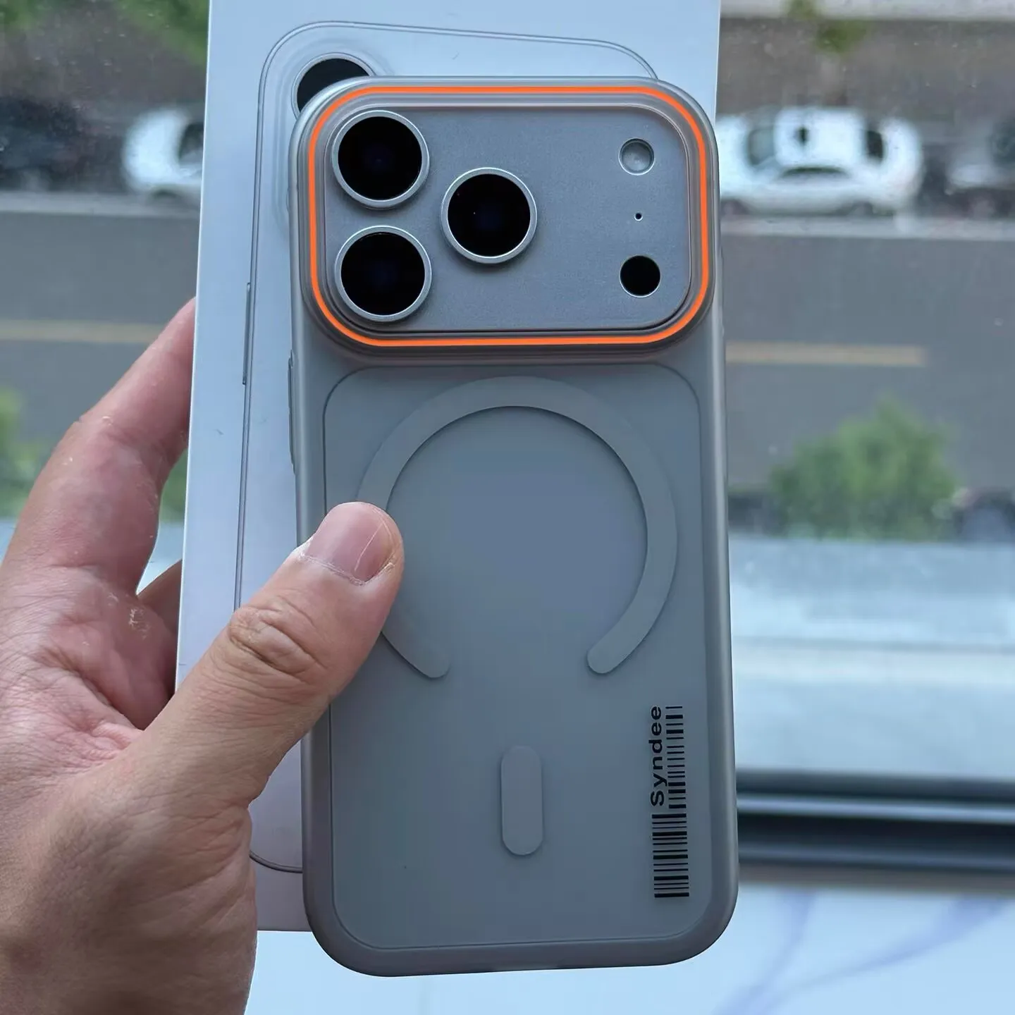 Luxury Matte Translucent Magnetic Phone Case with MagSafe Compatibility