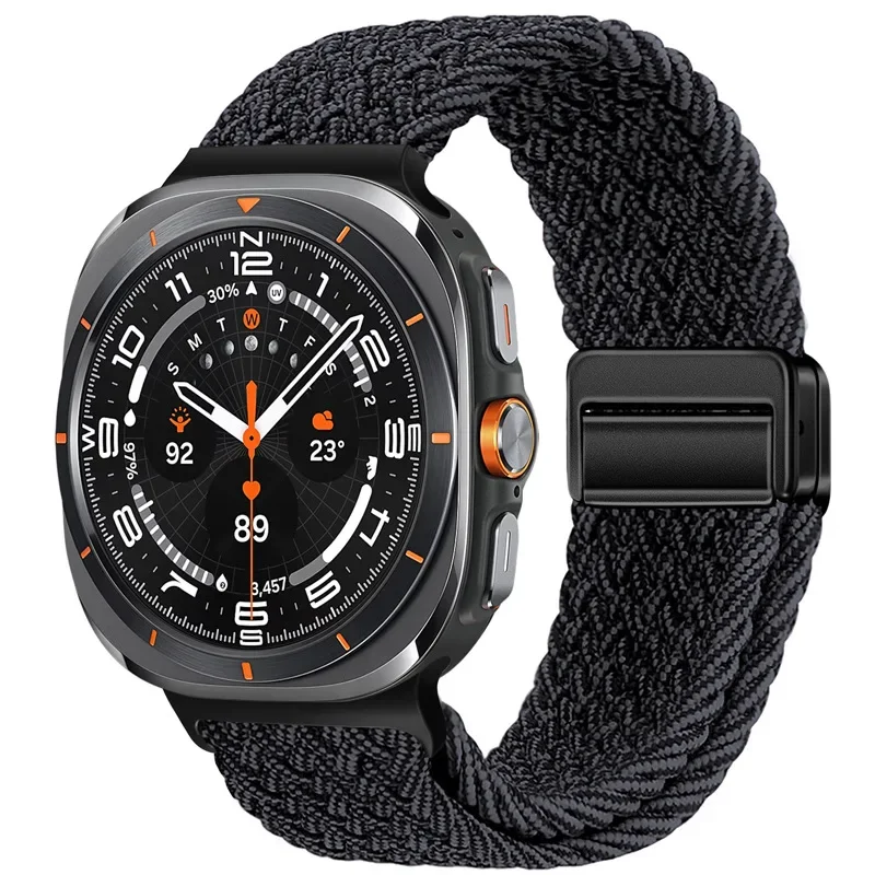 Magnetic Nylon Loop Bracelet Strap