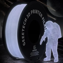 Glow - in - the - Dark PLA Filament 1kg - Luminous 3D Printing Material with 8 Color Options (White)