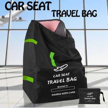 Borsa da viaggio per seggiolino auto definitiva, custodia impermeabile per aereo, viaggi su strada, zaino imbottito regolabile, pieghevole e leggero!