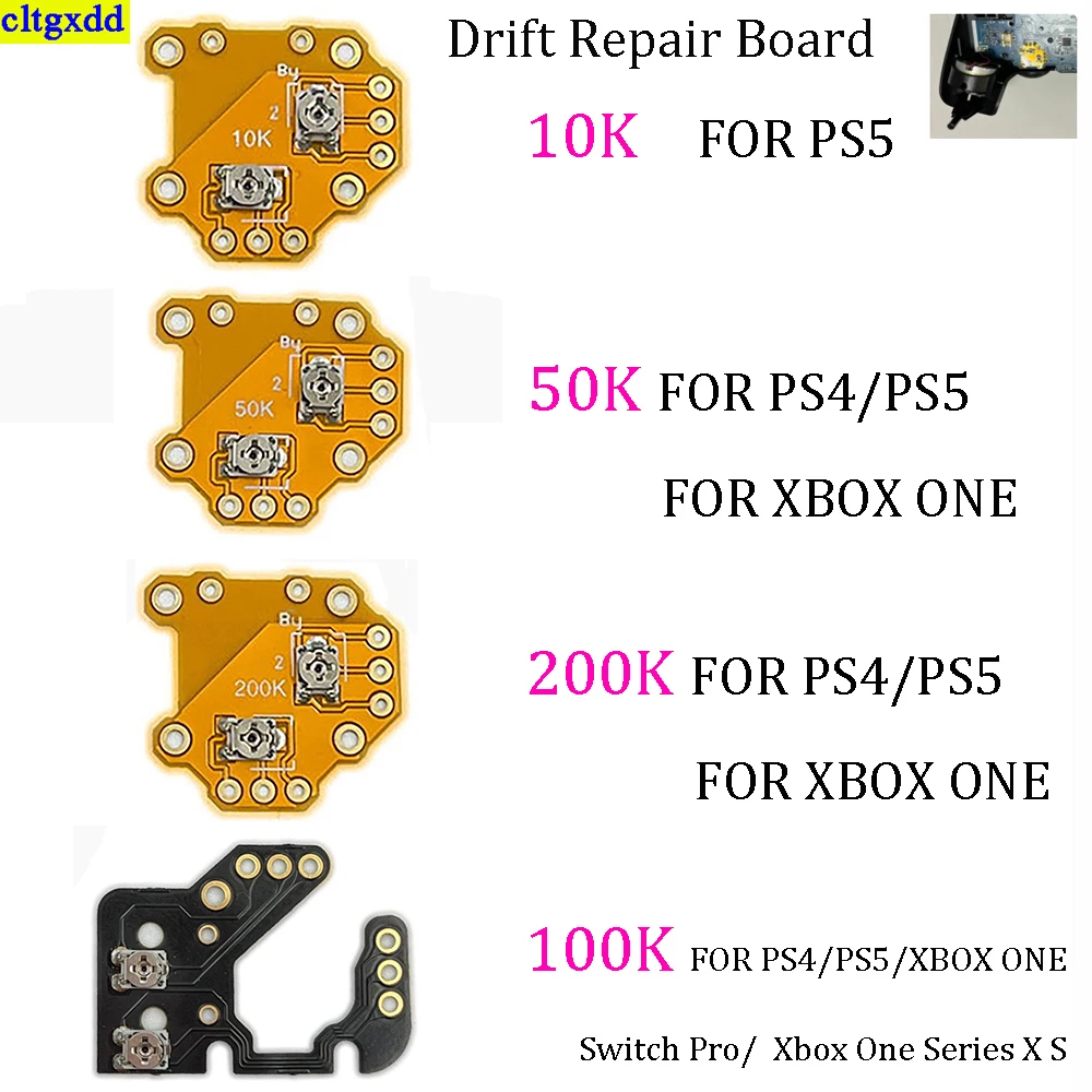Cltgxdd Per Ps4 Ps5 Xbox One Xbox Series X S/Switch Pro Universal Game Handle Drift Board Controller Simulato Rod Drift Repair