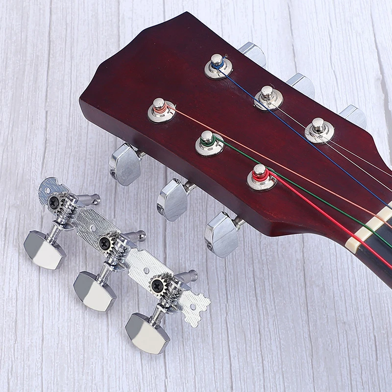 

Guitar String Buckle Accessories, 6 Pieces, Guitar String Tuning Nails, Triple Tuner, Guitar Replacement Parts