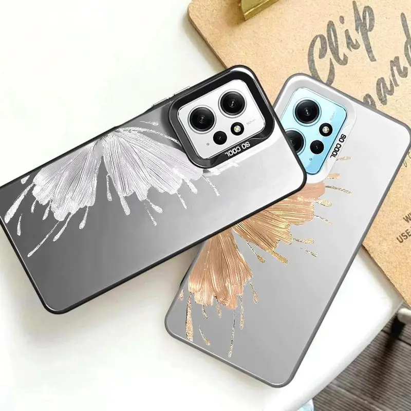 Bellissima custodia per telefono con motivo a farfalla per Xiaomi Redmi A1 A2 Plus A3x 12 13 12C 13C 5G Poco C50 C51 C61 X3 NFC TPU Soft Shell_voghion.com