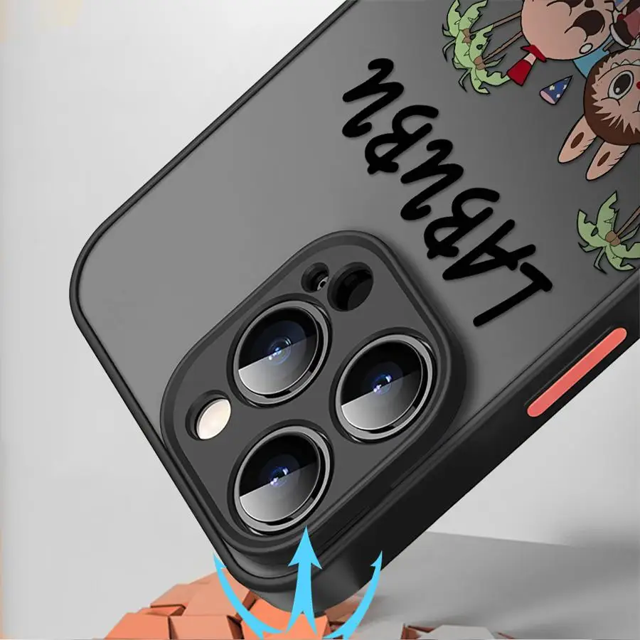  Cartoon Labubu TPU iPhone Case