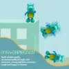 Electric Dancing Dinosaur Swinging Simulation Model, Luminous Music, Children's Intelligence, Self provided Battery 4