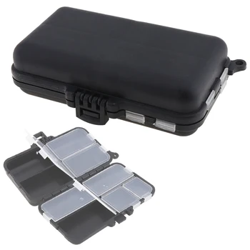 낚시 태클 박스, 낚시 루어 미끼 후크, 플라스틱 보관 케이스, 바다 낚시 도구 보관 박스 액세서리, 2 레이어 9 칸