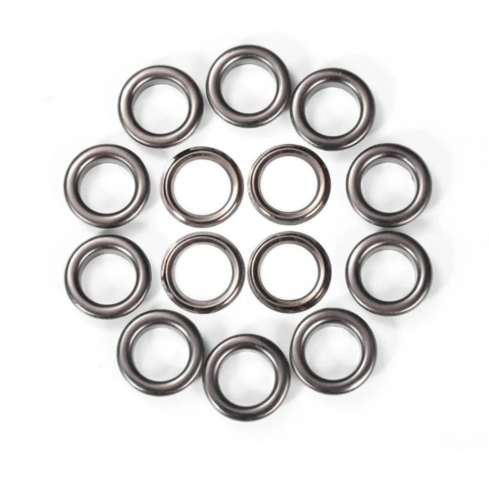 New 30Sets 14MM Eyelet with Washer Leather Craft Repair Grommet Round Eye Rings For Shoes Bag Clothing Leather Belt Hat