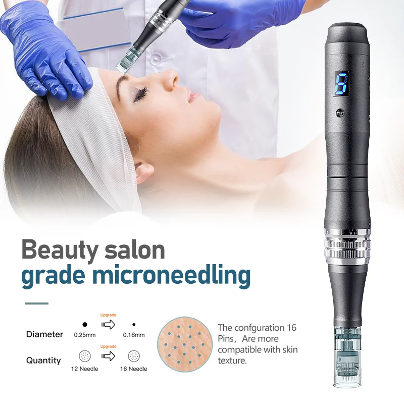 Electric Dr.Pen M8 Wireless Microblading Derma Pen Skin Care Kit Microneedle Therapy Rolling Lips Tool Needling Micro Tool