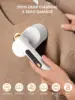 Fabric Shaver Rechargeable Dual Head Hair Remover 4-speed Mode Rotatable Grip Portable Cordless Remover Suitable Sweater Curtain 4