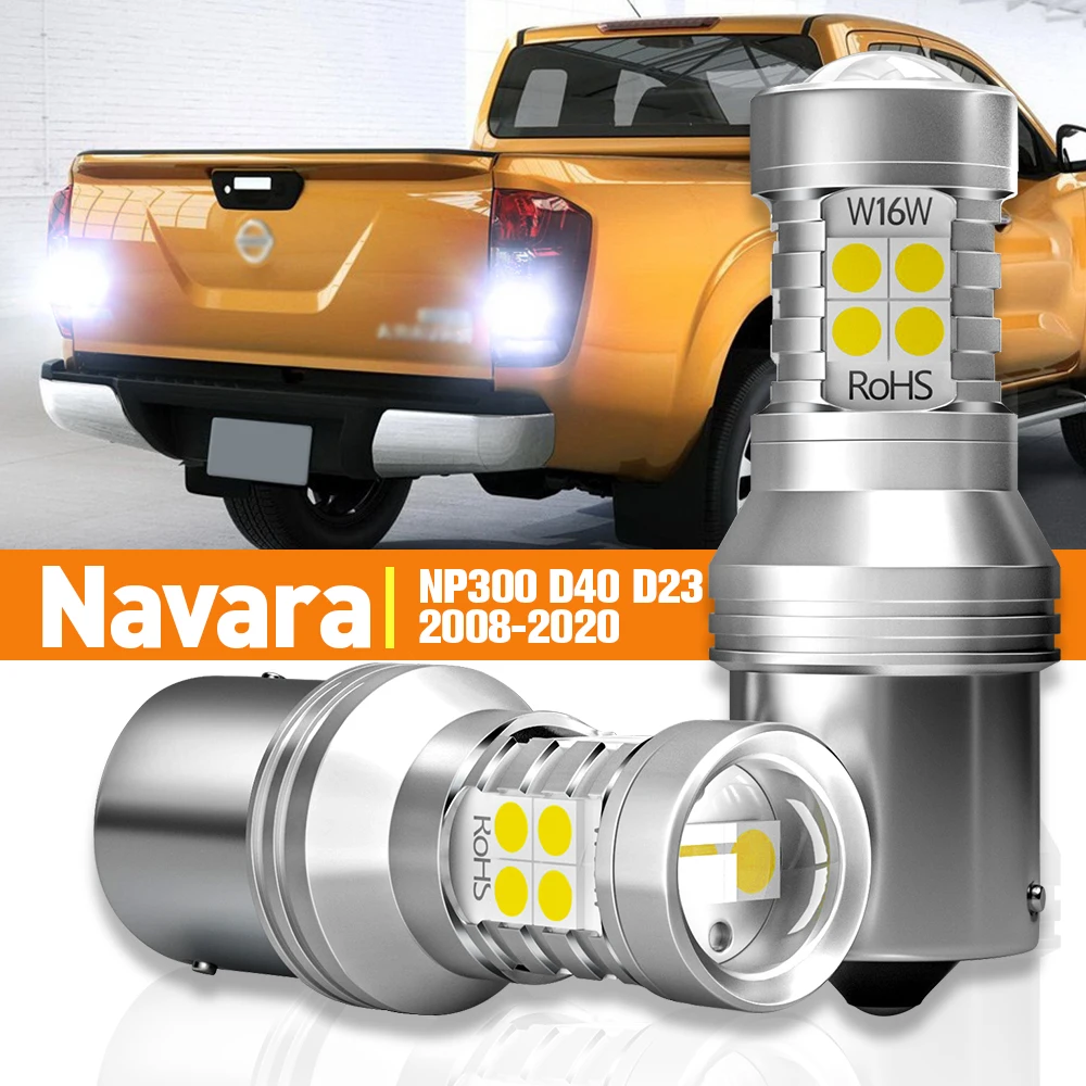 

2pcs LED Reverse Light For Nissan Navara NP300 D23 D40 2008-2020 2009 2010 2011 2013 2014 2015 2016 Accessories Canbus Lamp