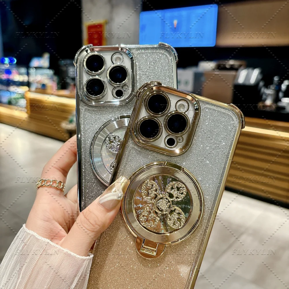 Durable Anti-Shock and Anti-Drop Phone Case with Bracket Protection Cover
