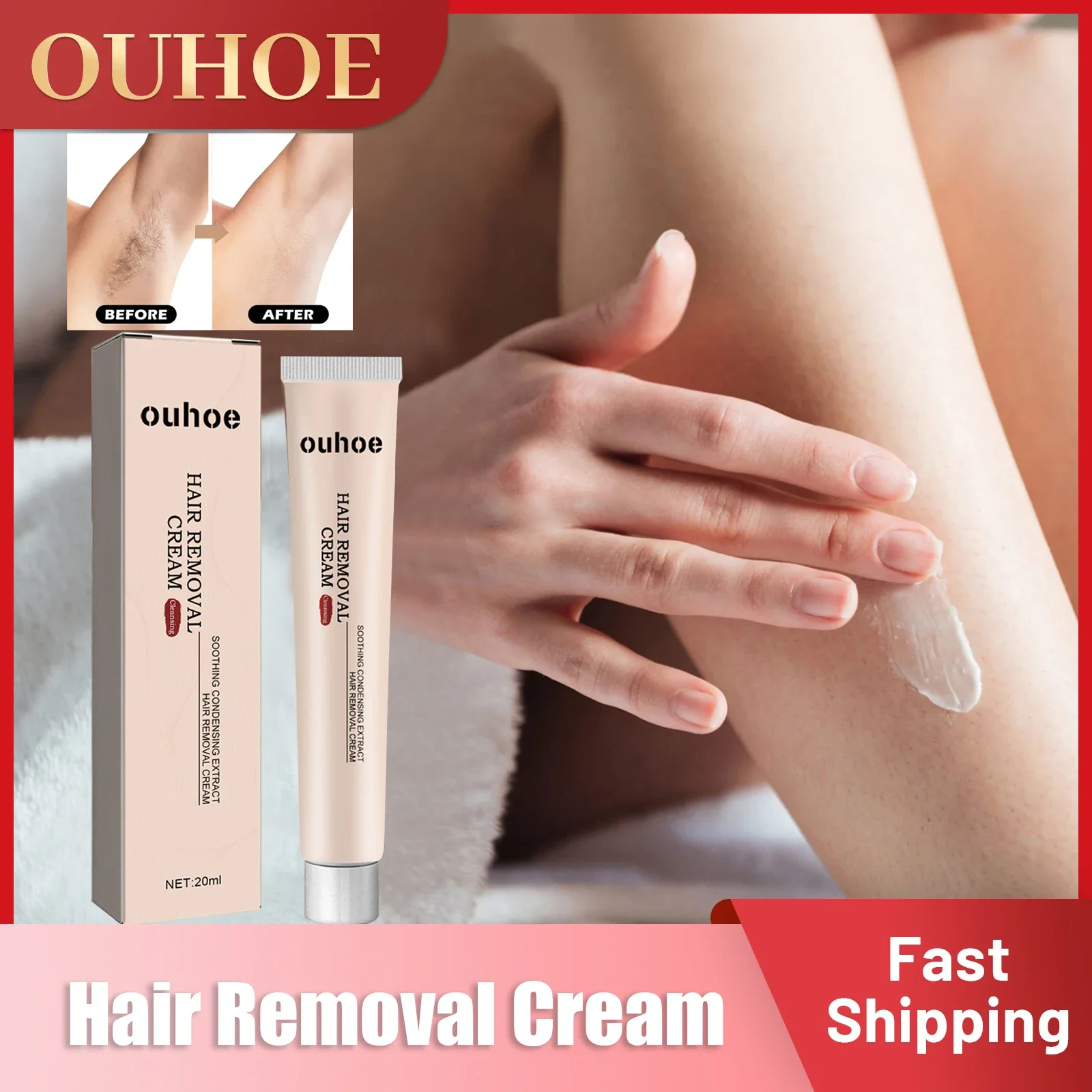 

Hair Removal Cream Painless Depilatory Cream for Women Men Smooth Skin Underarm Private Intimate Parts Leg Hair Growth Inhibitor