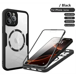Enhanced 360° Full Coverage Protective Phone Case with MagSafe Compatibility - iPhone 11 Pro (Black)