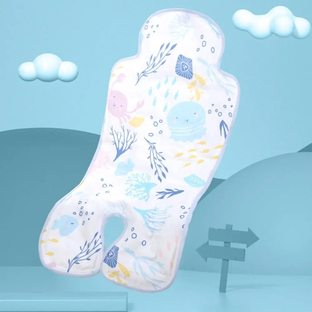 Breathable Car Seat Cooler Pad Cute Cool Cushion Cooling Gel Layer