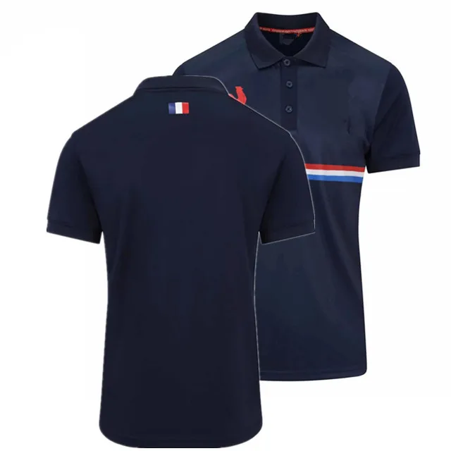 

2023 France Rugby Home Jersey polo Shirt size S-M-L-XL-XXL-3XL-4XL-5XL
