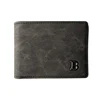 2022 New Fashion PU Leather Men's Wallet With Coin Bag Zipper Small Money Purses Dollar Slim Purse New Design Money Wallet 1