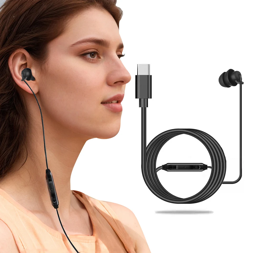 Wired Earbuds with Mic for Android Phones