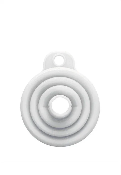 1 pz Imbuto Pieghevole in Silicone Portatile Mini Imbuti per Carburante, Birra, Olio, Dispenser Liquidi Domestico, Accessori da Cucina