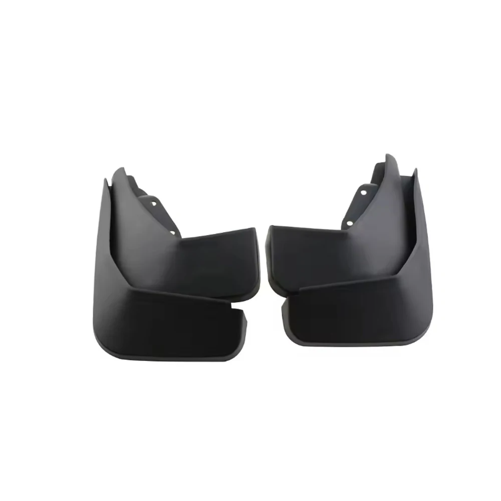 4-Piece Molded Mud Flap Set - Universal Splash Guards and Fender Accessories