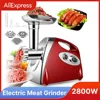 Electric Meat Grinder Powerful Heavy Duty Meat Mincer hot dogs Grinder Stainless Steel Food Processor Sausage Stuffer 1