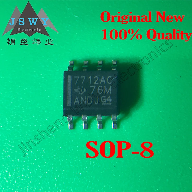 

5PCS TL7712ACDR TL7712ACD TL7712A Silkscreen 7712AC SMD SOP8 chip IC 100% brand new genuine electronic