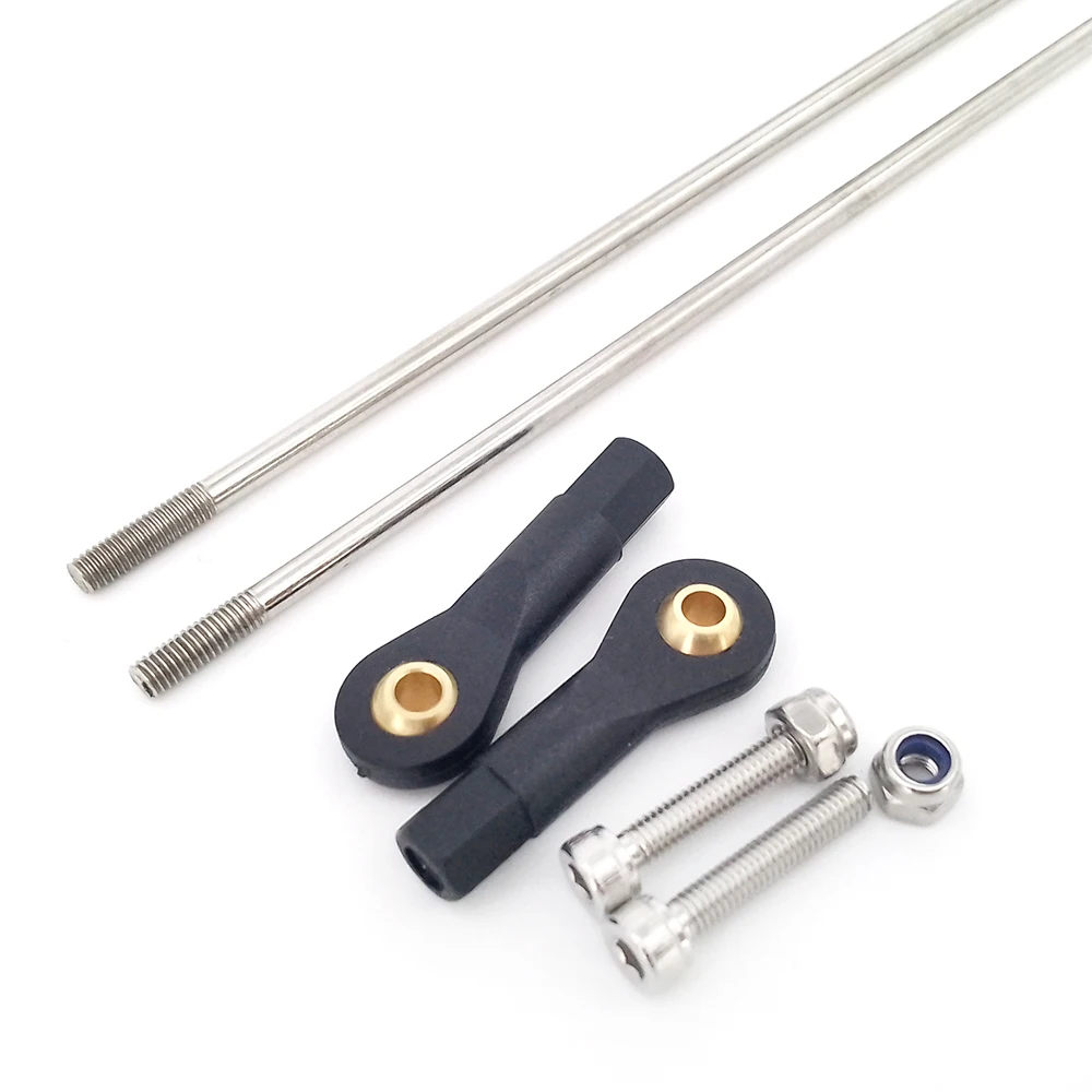 SUNGOOYUE 10 Pezzi M3 RC Testa A Sfera Con Tirante, Testa A Sfera Di Collegamento Con - Foto 6