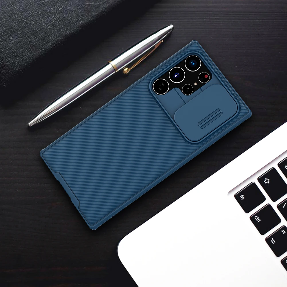 NILLKIN Protective Case with Lens Slide Cover & TPU Border