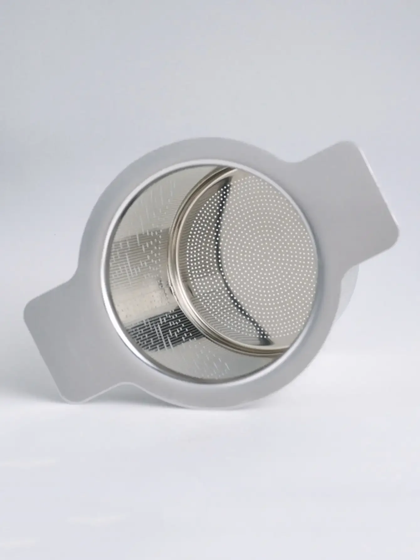 Tea Infuser Double Handles Stainless Steel Fine Mesh Coffee Filter Teapot Cup Hanging Loose Leaf Tea Strainer 1pc