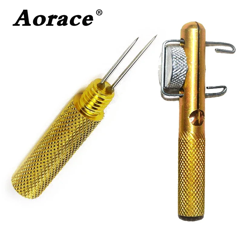 Aorace Full Metal Fishing Hook Knotting Tool Tie Hook Loop Making Device &  Hooks Decoupling Remover Carp Fishing Accessory