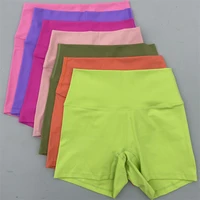 Women Gym Sports Shorts Yoga Shorts High Waist Workout Short Leggings Fitness Short Pants Running Cycling Tight Soft Sportswear - Image 2