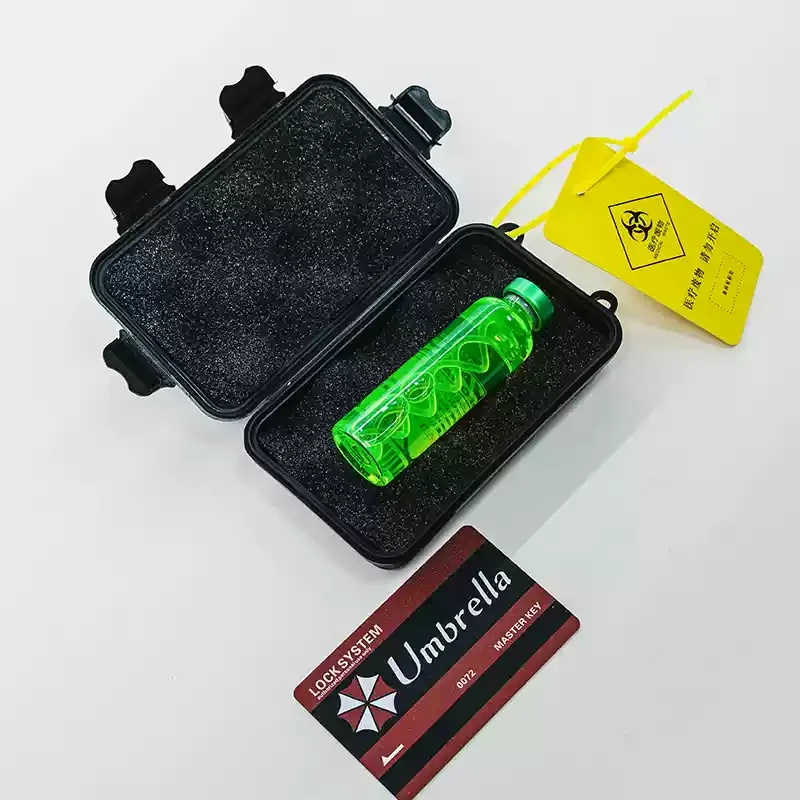 Replika zestawu ratunkowego Biohazard - Kolekcja próbek wirusów Resident Evil (kolekcjonerski zestaw narzędzi z wieloma wariantami)