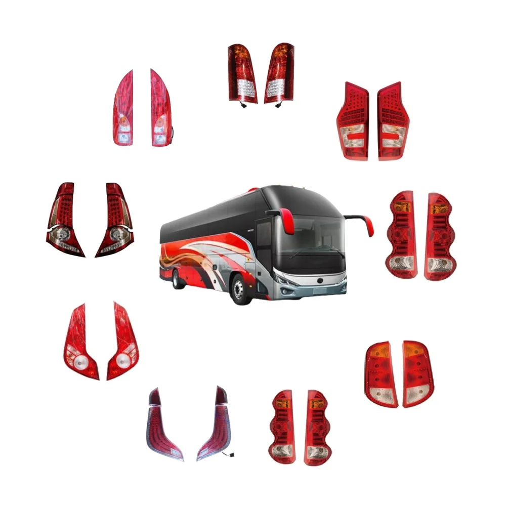 Bus Parts Bus Body Parts XMQ6127 XMQ6117 Kinglong Spare Headlight and Tail Light