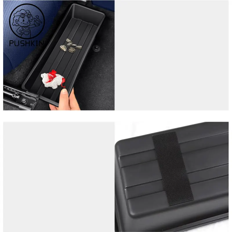 For Geely EX5 Galaxy E5 2024 2025 2026 ABS Under rear seat storage