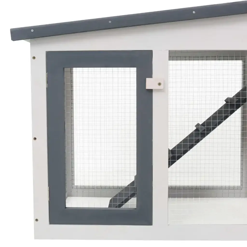 Grille de sécurité pour clapier lapin