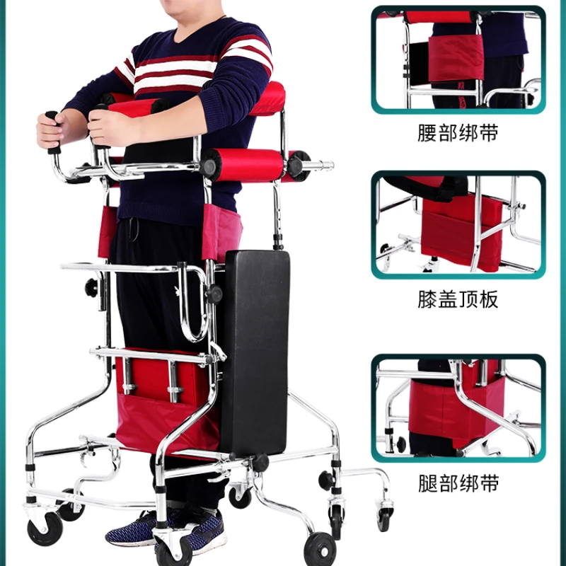 

Training equipment, assistive , elderly standing frame, walking, adult , hemiplegia