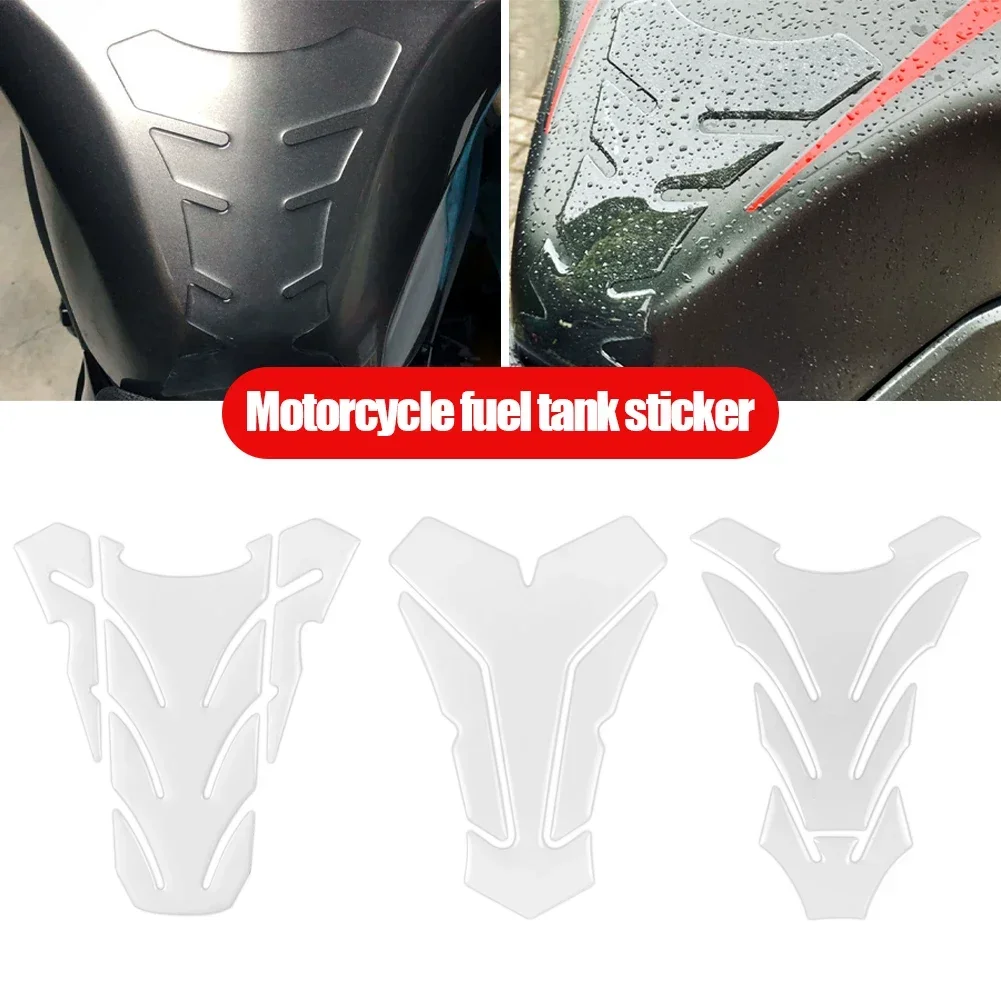 Moto Clear Tank Pad Protector Decalcomanie Universali Per Kawasaki Honda Yamaha Suzuki Triumph Aprilia Benelli Adesivi Per Moto