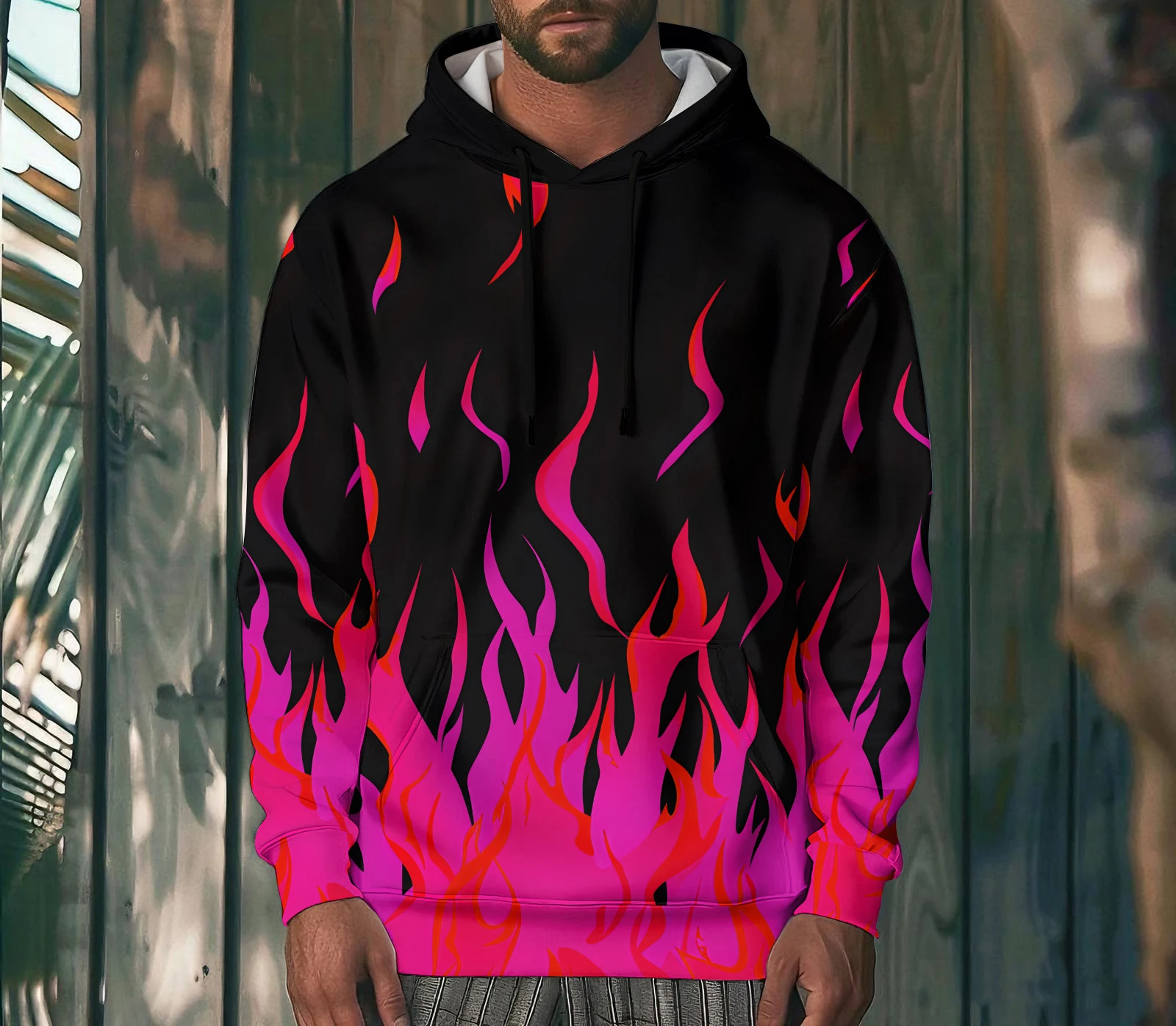 Autumn 3D Print Unisex Hooded Sweatshirts
