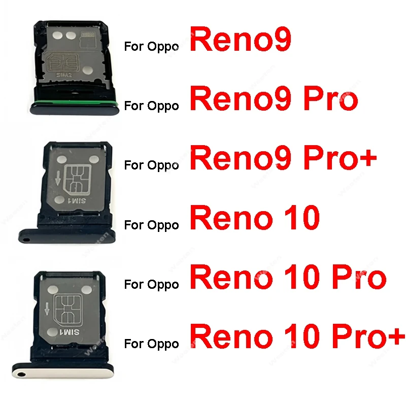 For OPPO Reno 9 10 10 Pro 10 Pro+ Plus 5G SIM Card Tray SIM Card