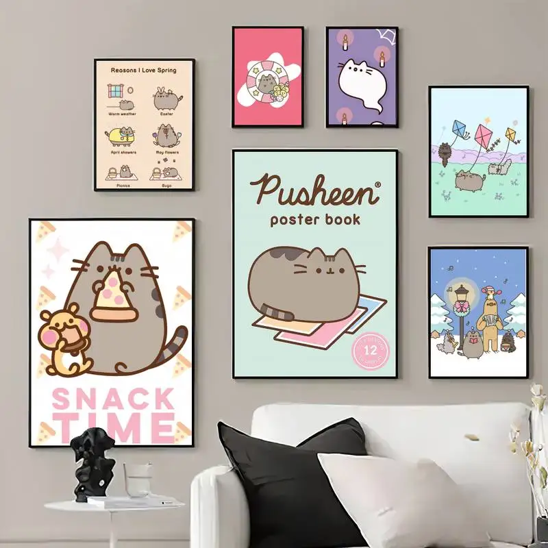 Poster Pusheen x Hello Kitty - Love