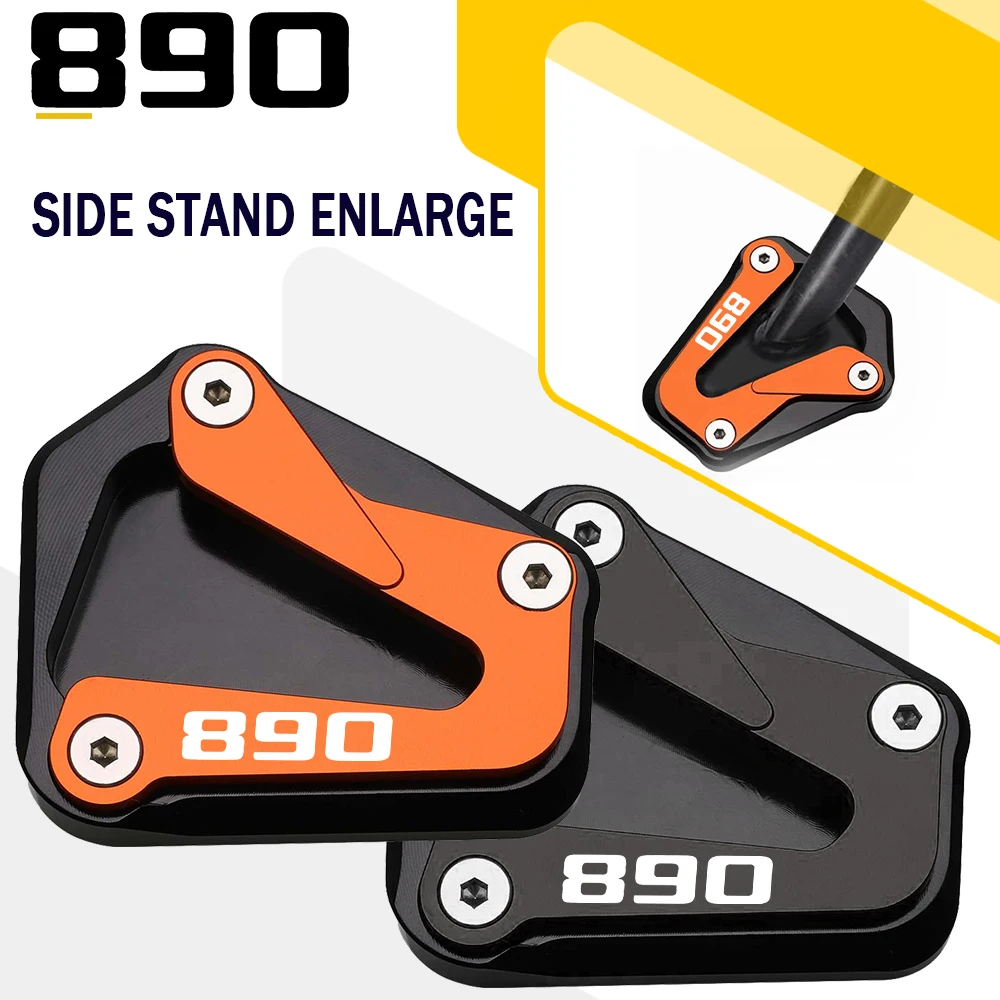 Per Ktm 890 Duke L 890 Duke Duke 890 Duke/L Duke890 2020-2022 2023 Cavalletto Laterale Moto Ingrandisci Pad Piastra Di Estensione Cavalletto