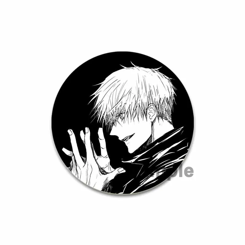 Pin de Satoru Gojo (Jujutsu Kaisen) de 44 mm Sf7e2eea18feb432ea0ead845bb679b3eH
