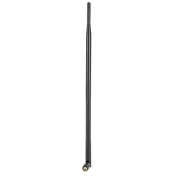 High Gain Dual Band WiFi Antenna with RP - SMA Connector (Black)