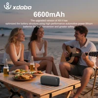XDOBO X8 60W Portable Outdoor Speakers Bluetooth Wireless Bass Subwoofer Waterproof 6600mAh TWS Function Support TF/AUX - Image 5