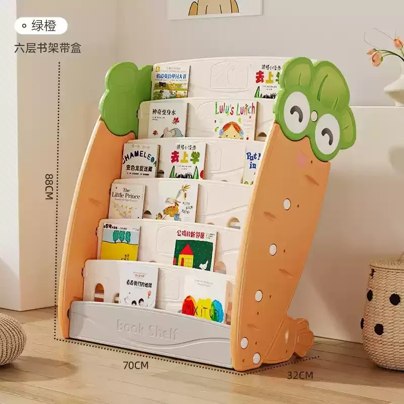 Baby Toy Storage Cabinet Classification Organization Sundries Storage Bookshelf Cabinet Living Etagere Enfant Room Bedroom